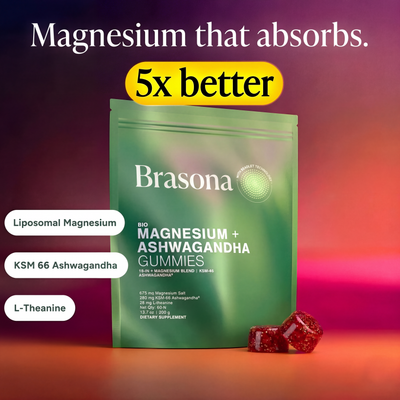 Liposomal Magnesium + Ashwagandha Gummies