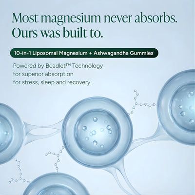 Liposomal Magnesium + Ashwagandha Gummies