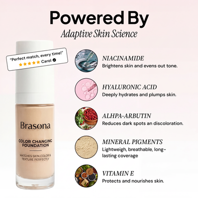 Brasona - Color Changing Foundation