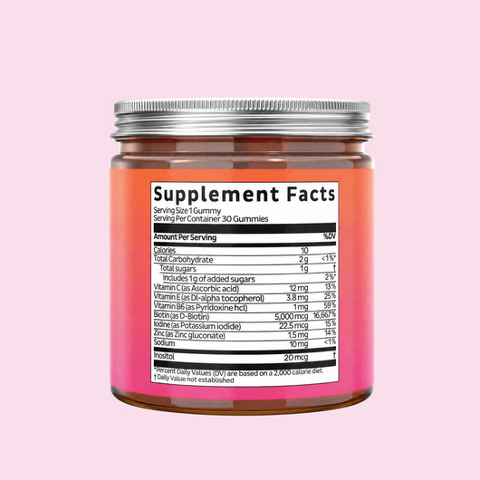 Biotin Gummies for Hair Growth