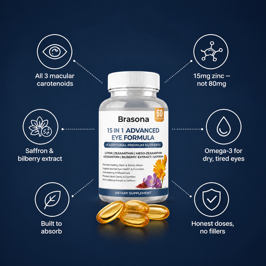 Brasona 15 in 1 Advanced Eye Formula