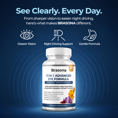 Brasona 15 in 1 Advanced Eye Formula
