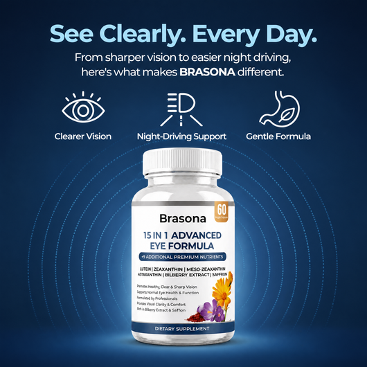Brasona 15 in 1 Advanced Eye Formula